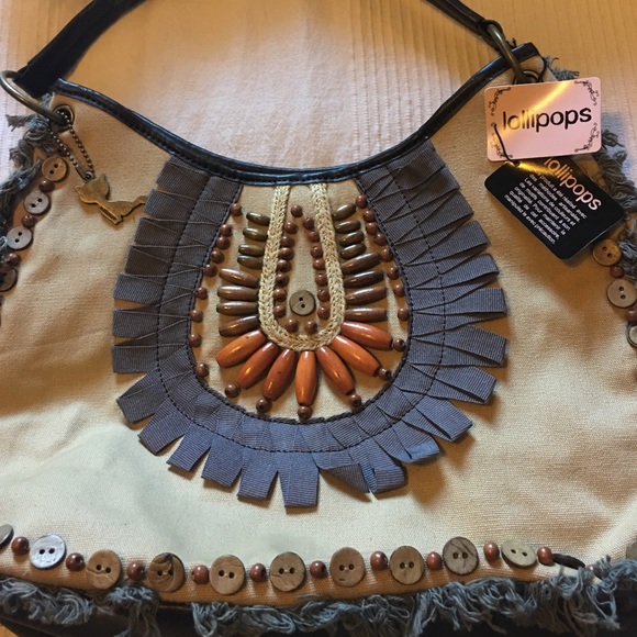 Craft beaded bag - Picture 6 of 9